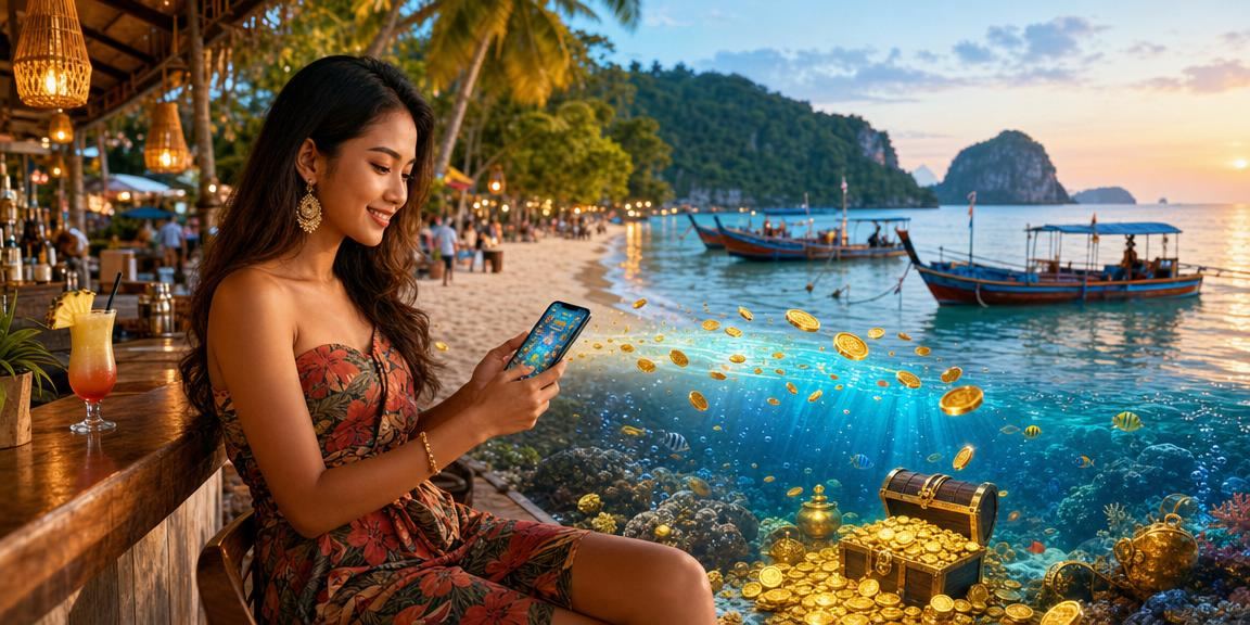 Permainan memancing santai di Langkawi